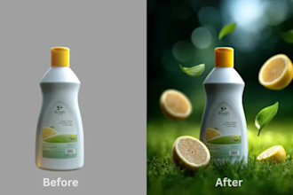 do realistic product photography or ai photoshoot