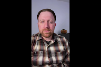 record selfie style ugc male over 30 videos