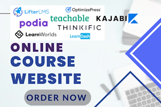 kajabi website design kajabi expert kajabi online course kajabi landing page