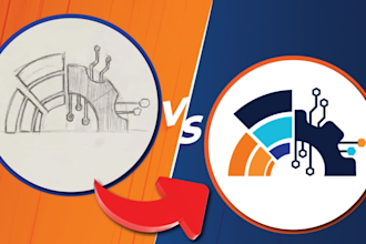 do logo or image vector tracing