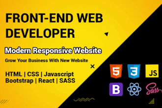 be your react, next js frontend web developer