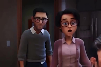 create 3d disney pixar, style animations, cartoon videos, and short films