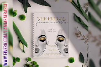 design the cover for your planner, journal, or notebook