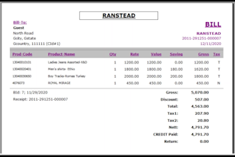 offer inventory billing pos software for reseller