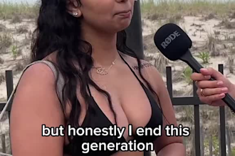 interview random people in street with your scripted questions