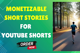 create monetizable short stories for youtube shorts