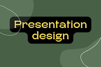 create or design presentation