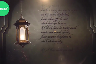 make ramadan and eid animation