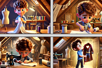 create ai video art and ai story animation