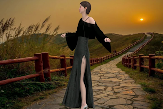 create clo 3d fashion garments, models, textures rendered