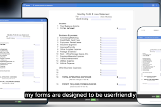 create fillable pdf form
