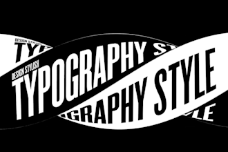 create amazing kinetic typography text animation video