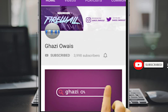 create press the bell icon intro for youtube