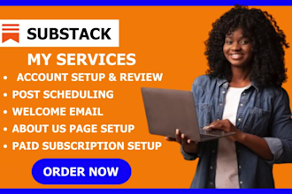 setup substack account substack post substack email newsletter