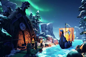 create 3d game ready, fantasy and realistic environment in unreal engine 5