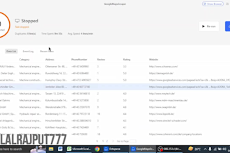 google maps scrape data in 24 hours