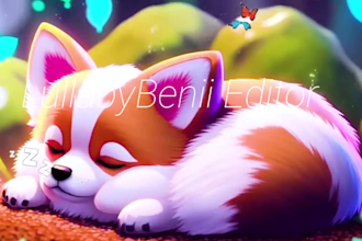 create 8 hours long lullaby videos for youtube channel