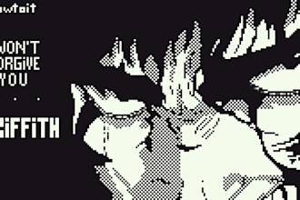 do a video game retro dialogue animation pixel art for you
