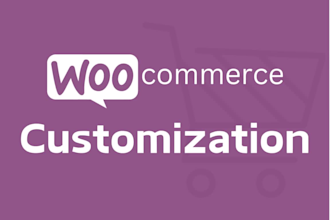 customization your woocommerce website