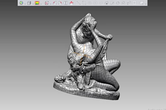 create precise stl models for 3d printing and silicon mold