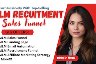mlm promotion, mlm sales funnel, affiliate recruitment, mlm promotion, mlm leads