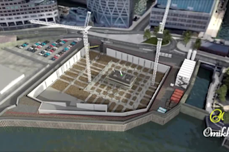 do a 4d construction animation bim animation with building construction sequence
