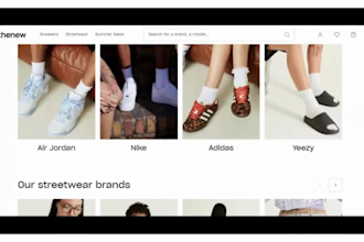 design luxury smart shoe cover shopify store sneaker footwear dropshipping store