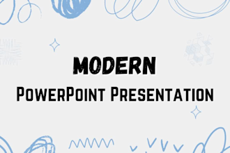 design modern powerpoint presentation slides, webinar presentation slide design