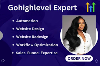 be your gohighlevel expert ghl ai automation ghl VA ghl n8n