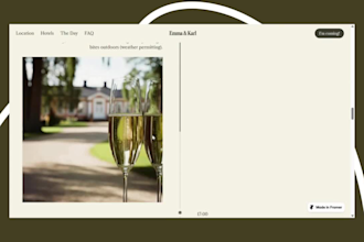 build framer book author website, portfolio website, children ebook landing page
