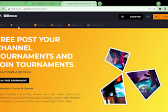 do e sports website and mobile application