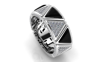 create cad 3d modeling and rendering jewelry animation