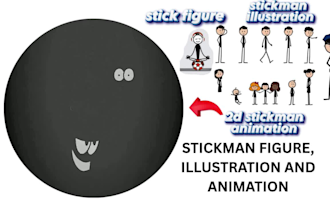 funny 2d stickman animation stick figure stickman illustration explainer doodle