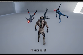 3d sci fi character model 3d game character cyborg cyberpunk 3d robot armor mech