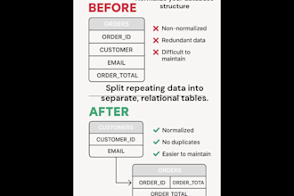 write sql queries, optimize your database and fix performance issues