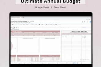 annual budget spreadsheet excel google sheets budget template budget planner