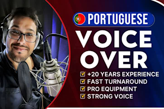 record european portuguese voiceovers