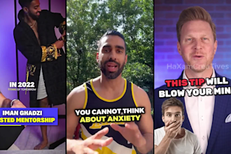 your instagram reels, tiktok and youtube shorts video with latest caption