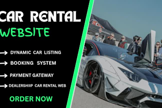 design dynamic car rental website car rental, rental website car rental website