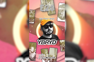 animate single, mixtape cover or canvas with motion graphics