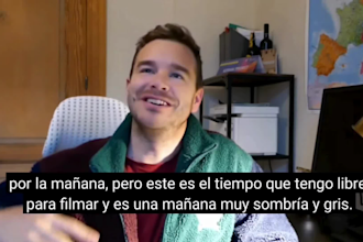 subtitle your videos in the spanish and english language