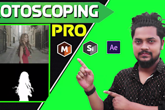 do rotoscoping professionally with vfx