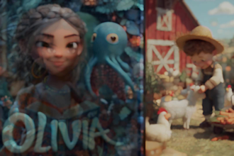 do custom ai animated short viral stories in 3d pixar or disney style for kids