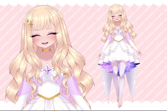 live2d vtuber model,rig,vseeface,furry,avatar,anime art,vrchat,pngtuber,3d vtube