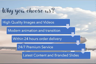 design engaging presentations for aviation industry