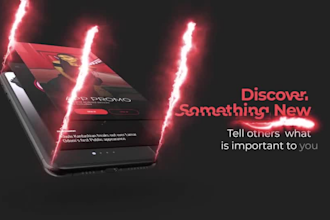do 3d app promo video android ios