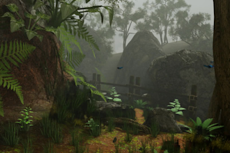 environment design for animation and game projects