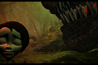 create 3d animations for character,logo,movies and games