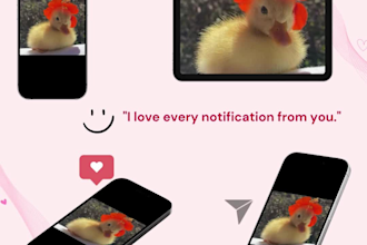 create custom valentine video, flyer, poster, banner and invitation