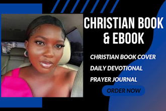 christian book cover daily devotional prayer journal